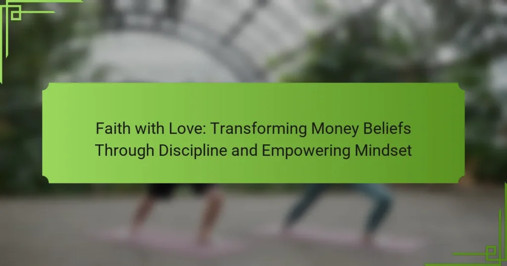 Faith with Love: Transforming Money Beliefs Through Discipline and Empowering Mindset