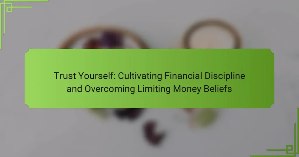 Trust Yourself: Cultivating Financial Discipline and Overcoming Limiting Money Beliefs